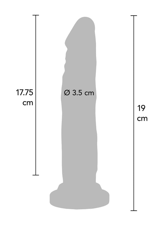 Beste vandaag nog: Happy Dicks Dong PVC 19 cm - bij Happytoys Sexshop: online sex shop for Feeling Happy & Easy 😊