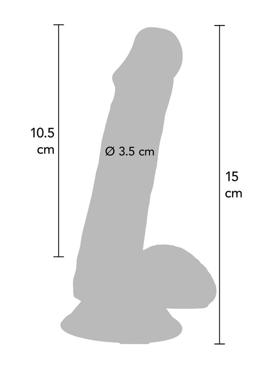 Beste vandaag nog: Happy Dicks Dildo PVC 15 cm - bij Happytoys Sexshop: online sex shop for Feeling Happy & Easy 😊