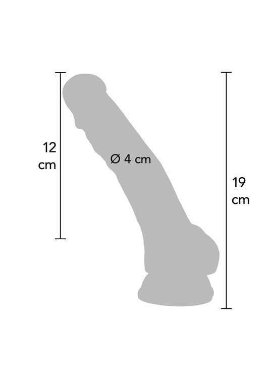 Beste vandaag nog: Happy Dicks Dildo PVC 19 cm - bij Happytoys Sexshop: online sex shop for Feeling Happy & Easy 😊