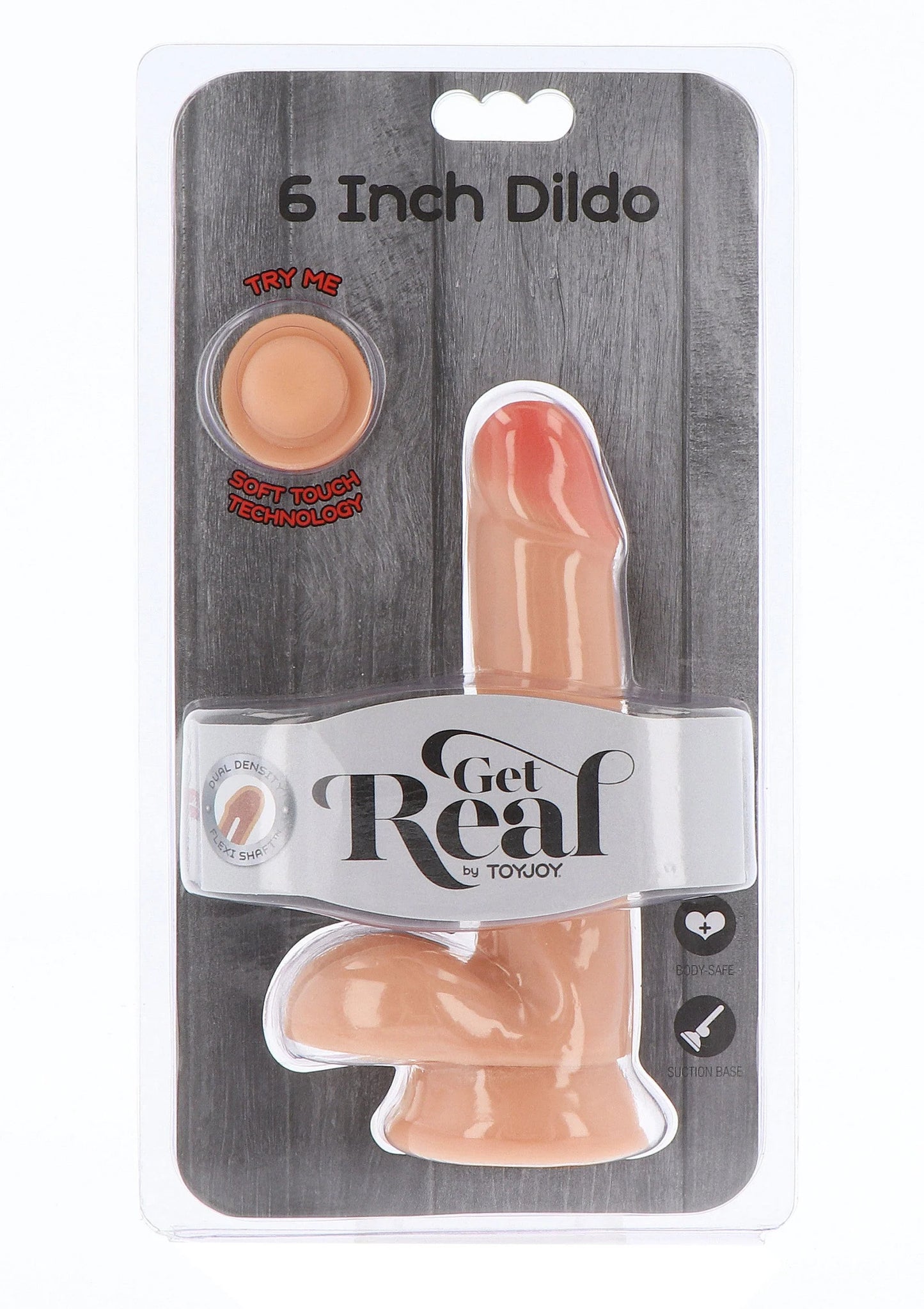 Beste vandaag nog: Dual Density Dildo TPE 17 cm by ToyJoy - bij Happytoys Sexshop: Toys for Feeling Happy & Easy 😊