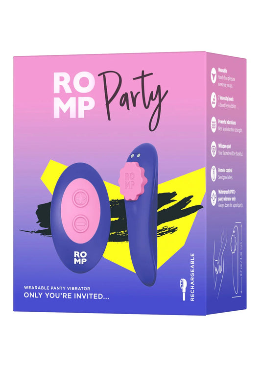 Party remote controlled by Romp - Happytoys Sexshop: online sex shop for Feeling Happy & Easy 😊 - Discreet geleverd