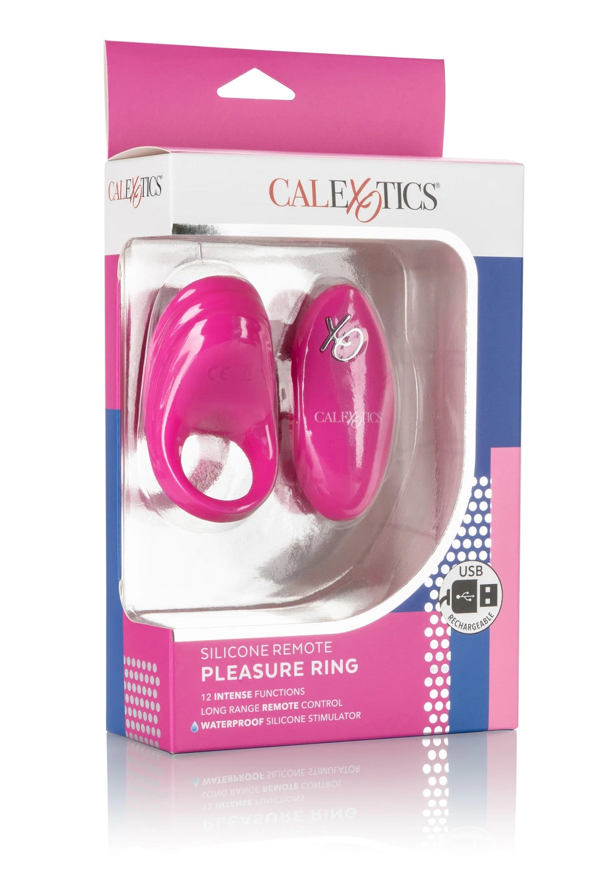Beste vandaag nog: Silicone Remote Pleasure Ring cockring by CalExotics - bij Happytoys