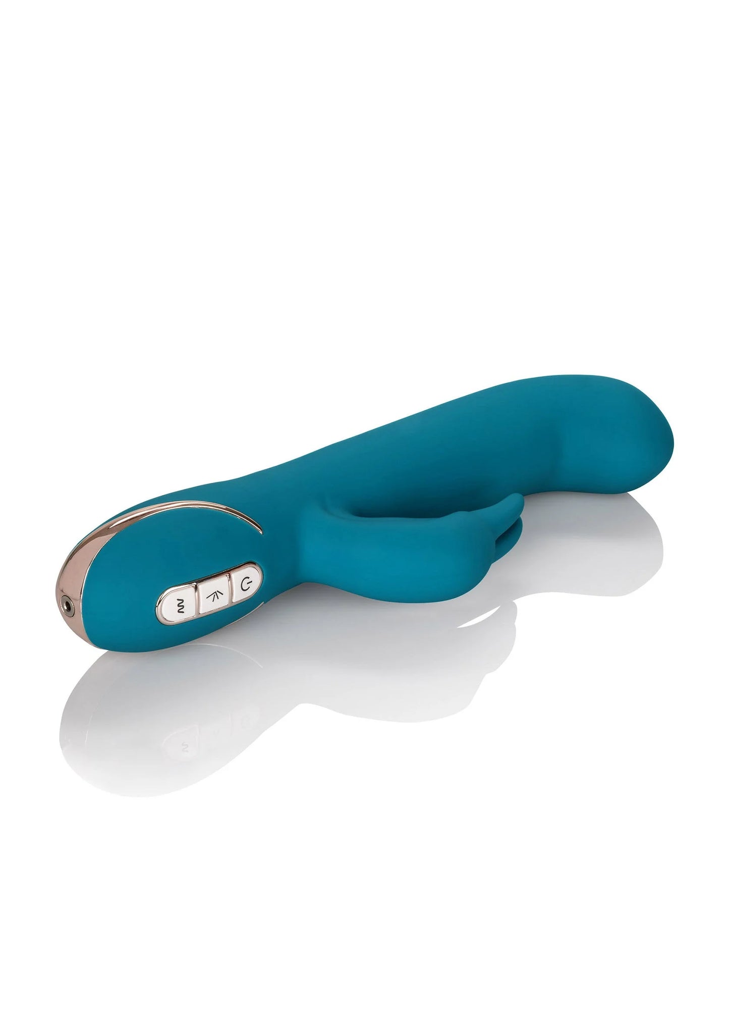 Beste vandaag nog: Jack Rabbit Signature Silicone Rocking 'G” Rabbit Vibrator by CalExotics - bij Happytoys