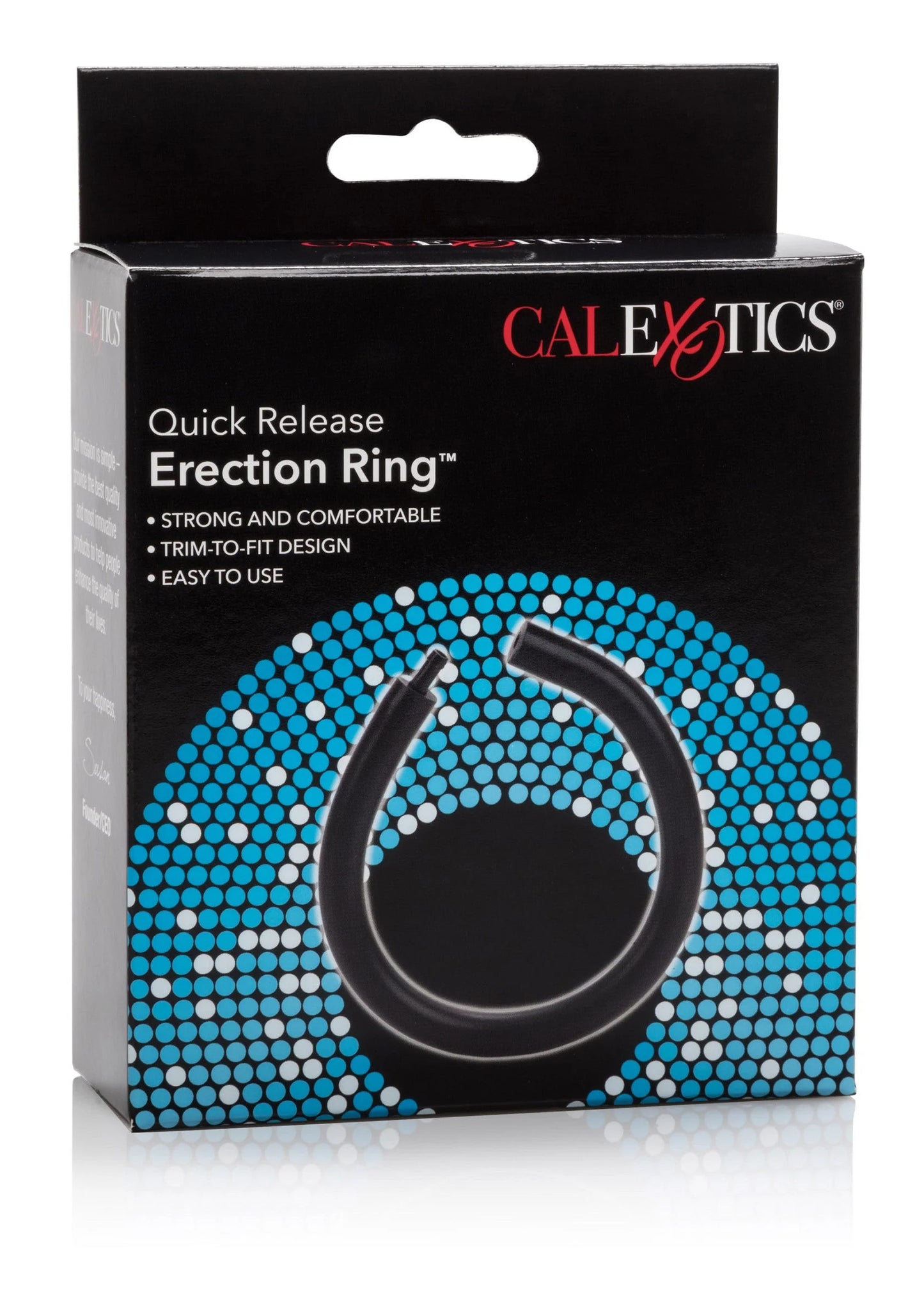 Beste vandaag nog: Quick Release Erection Ring by CalExotics - bij Happytoys