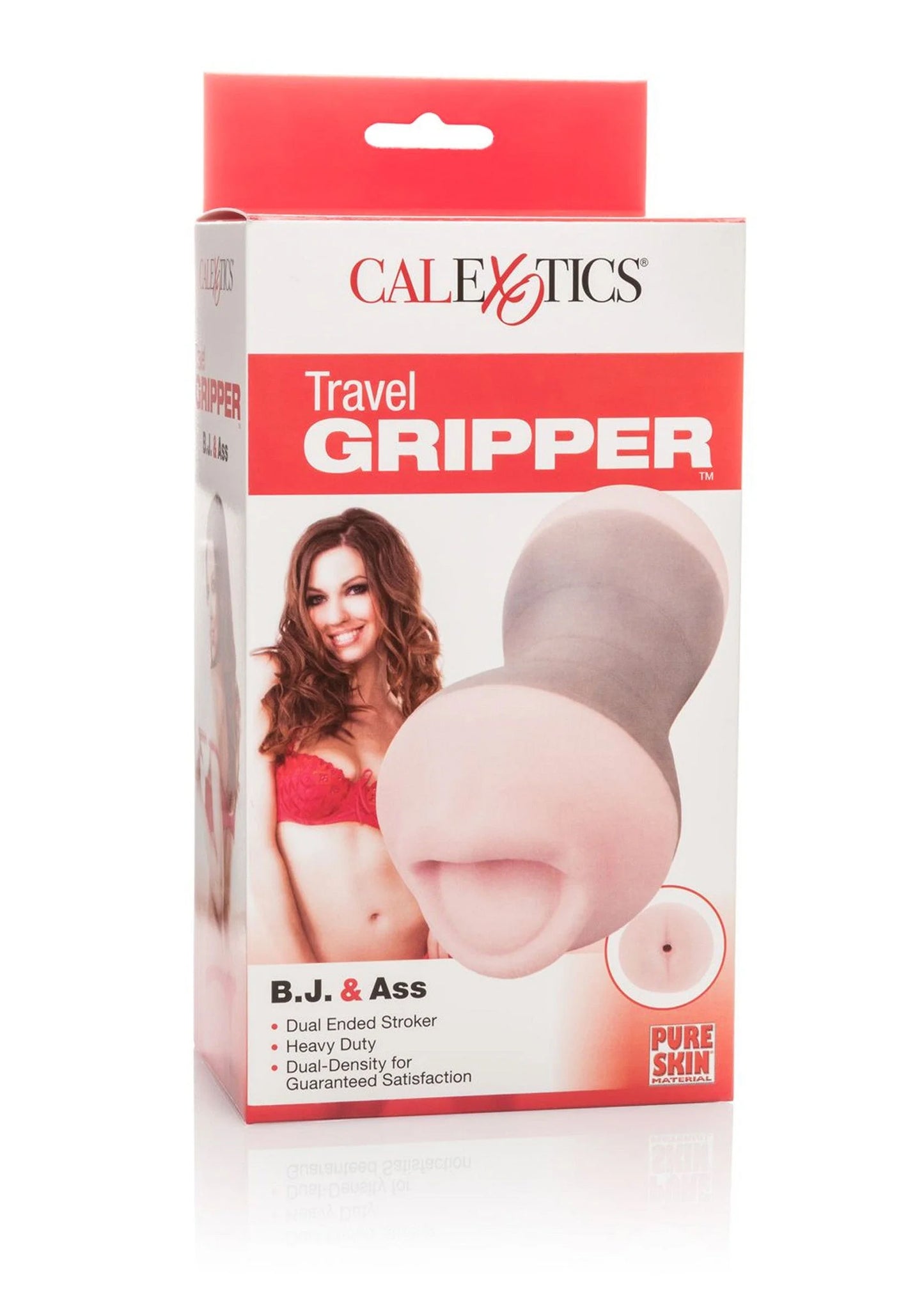 Beste vandaag nog: Travel Gripper B.J. & Ass Masturbator by CalExotics - bij Happytoys