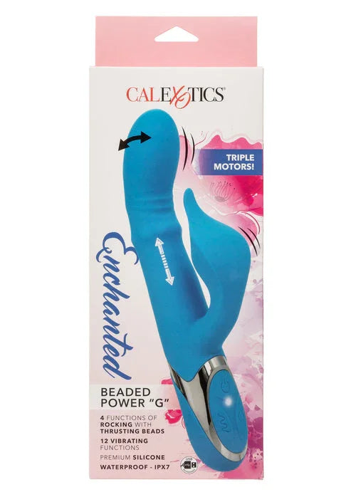 Beaded Power G Vibrator by CalExotics - Happytoys Sexshop: online sex shop for Feeling Happy & Easy 😊 - Discreet geleverd