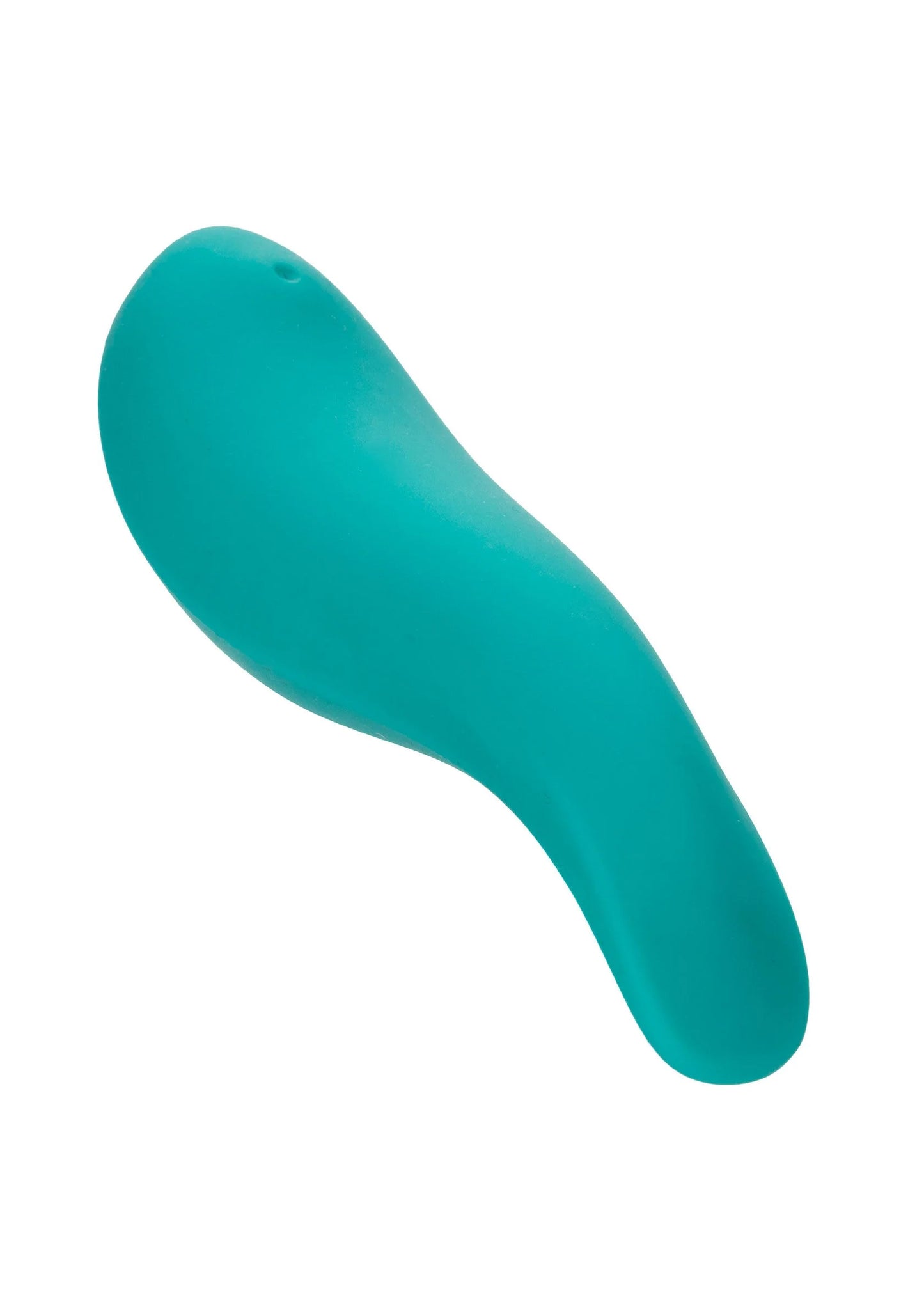 Vibrator van CalExotics in turkoois, gladde blad-/druppelvorm