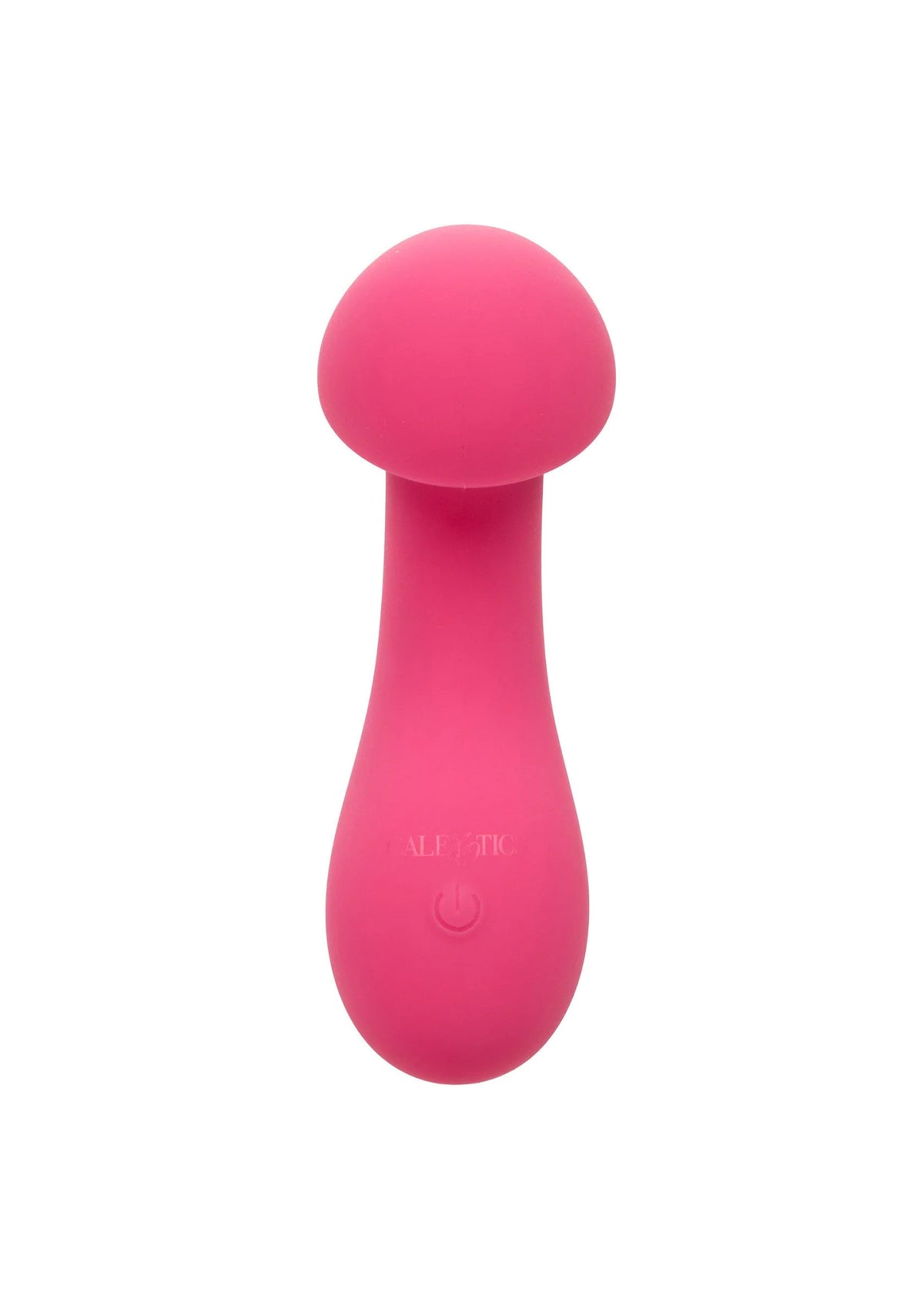 CalExotics roze siliconen vibrator met bolvormige kop en smal handvat