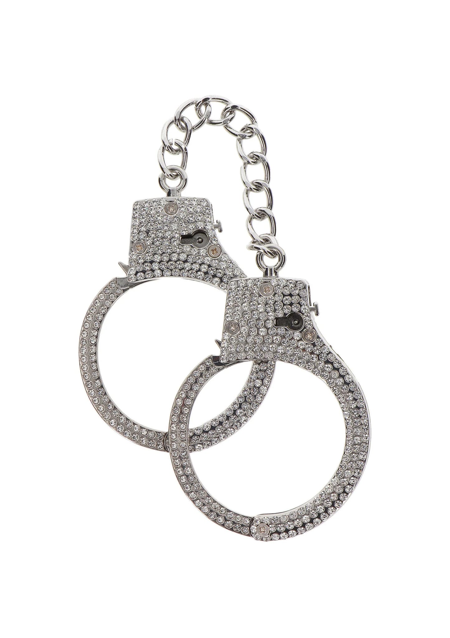 Bestel: Diamond Wrist Cuffs Silver - bij Happytoys: de erotische sex webshop | liever Happy dan Easy βββββ