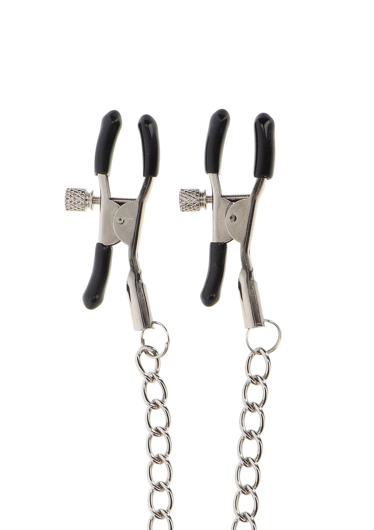 Beste vandaag nog: Adjustable Clamps With Chain - bij Happytoys Sexshop: online sex shop for Feeling Happy & Easy π