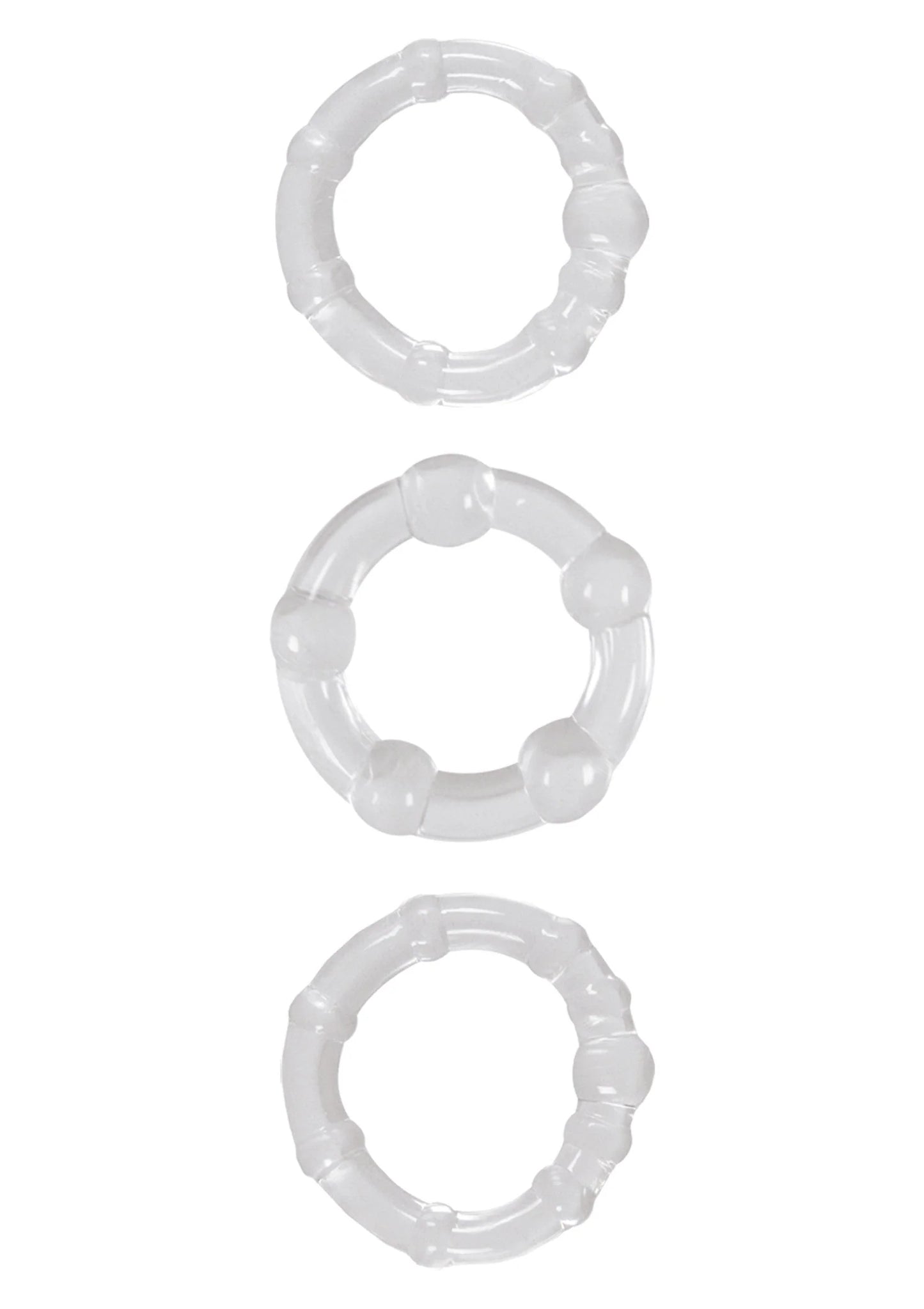 Bestel: Stamina Rings by NS Novelties - bij Happytoys: de erotische sex webshop | liever Happy dan Easy ⭐⭐⭐⭐⭐ - Clear - 18368 - CLEAR
