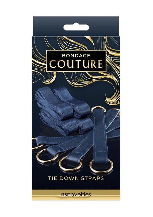 Beste vandaag nog: Bondage Couture Tiedown Straps by NS Novelties - bij Happytoys Sexshop: online sex shop for Feeling Happy & Easy 😊