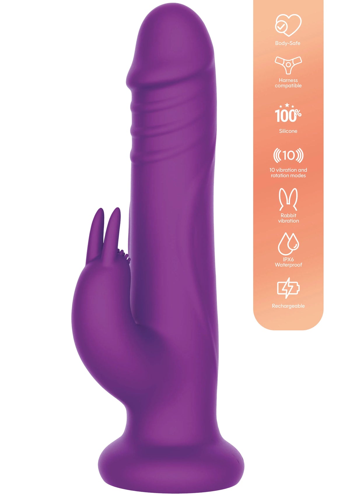 Beste vandaag nog: Rotating Beads Rabbit Vibrator by Playhouse Delight - bij Happytoys Sexshop: online sex shop for Feeling Happy & Easy π