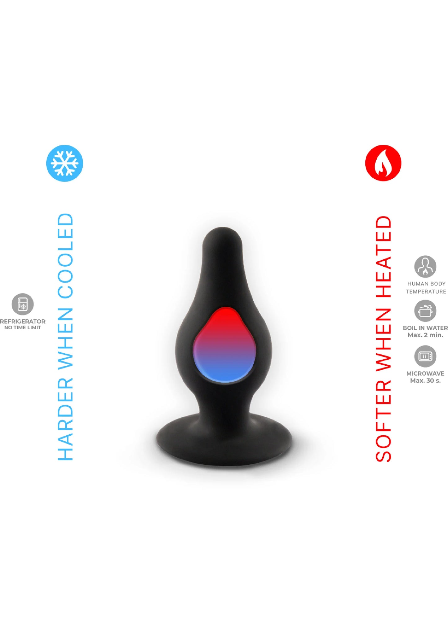 Bestel: Plug Model 2 Small - bij Happytoys: de erotische sex webshop | liever Happy dan Easy βββββ