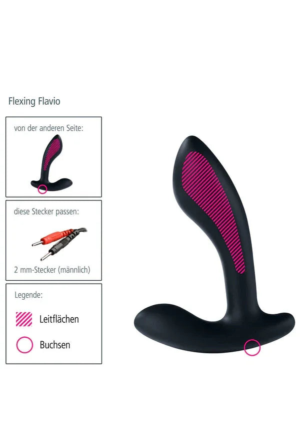 Beste vandaag nog: Mystim Flexing Flavio by MyStim - bij Happytoys Sexshop: online sex shop for Feeling Happy & Easy 😊
