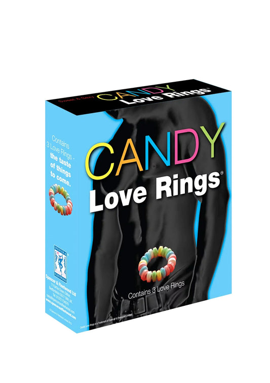 Candy Love Rings Edible cockring 3pcs by Spencer & Fleetwood