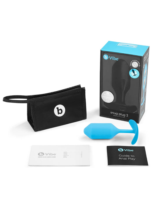 Bestel: B - Vibe Snug Plug 3 - bij Happytoys: de erotische sex webshop | liever Happy dan Easy ⭐⭐⭐⭐⭐