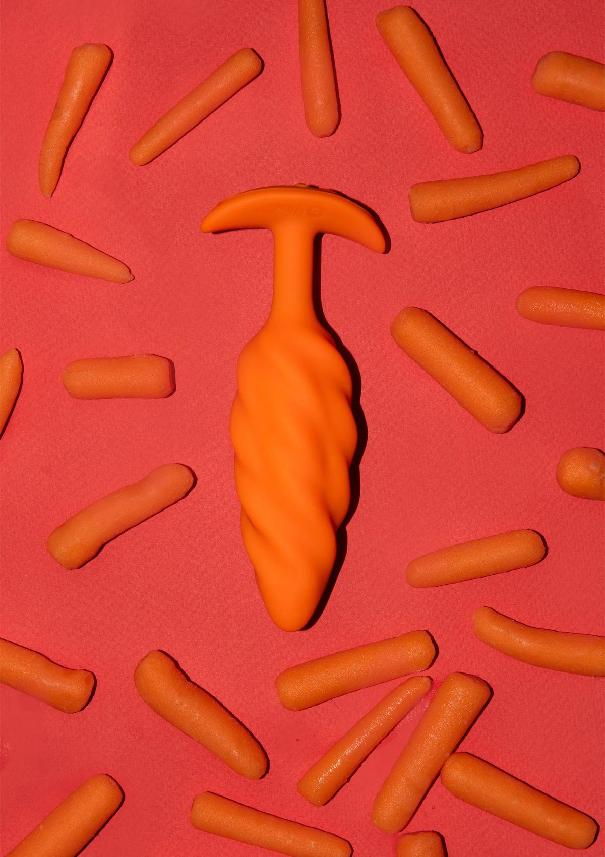 Beste vandaag nog: Swirl Texture Plug by B - Vibe - bij Happytoys