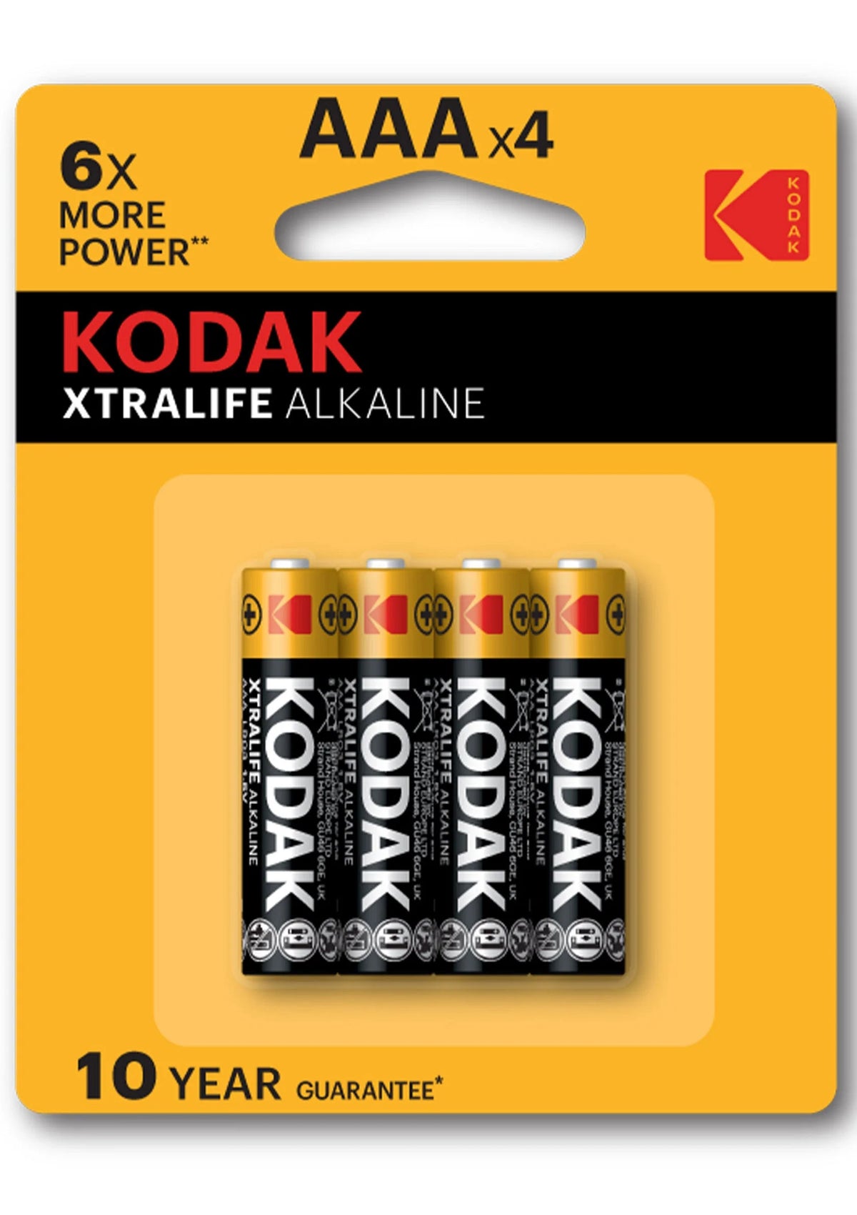 Bestel: Kodak XTRALIFE Alk AAA 10x4 - bij Happytoys: de erotische sex webshop | liever Happy dan Easy ⭐⭐⭐⭐⭐