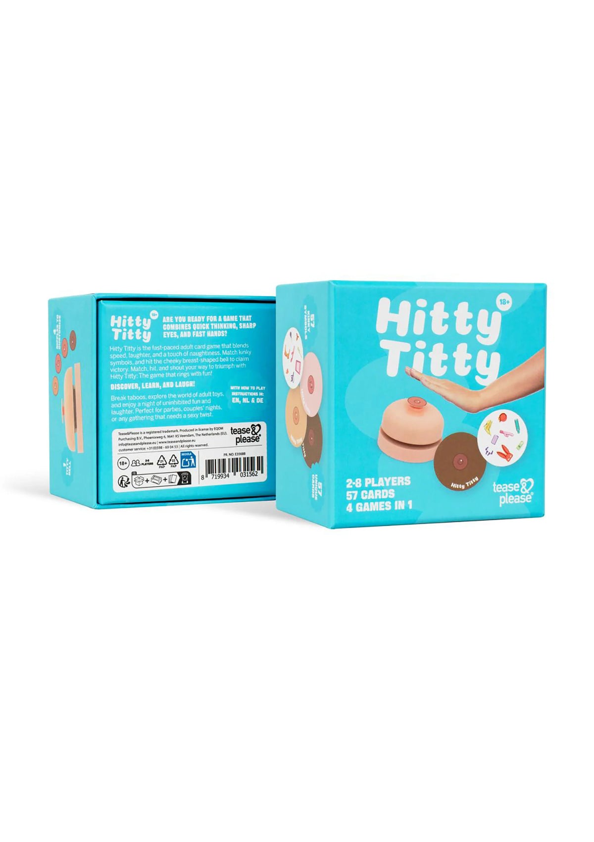 Beste vandaag nog: Hitty Titty Card Game by Tease & Please - bij Happytoys Sexshop: online sex shop for Feeling Happy & Easy 😊