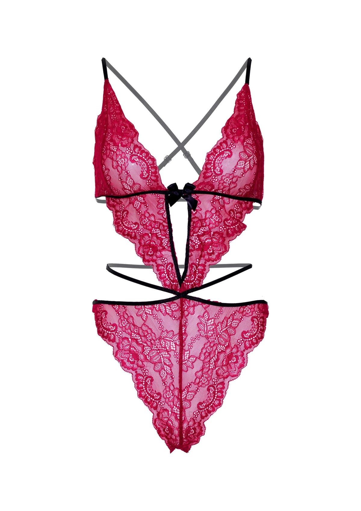 Beste vandaag nog: Scalloped Teddy and Panty - bij Happytoys Sexshop: online sex shop for Feeling Happy & Easy π