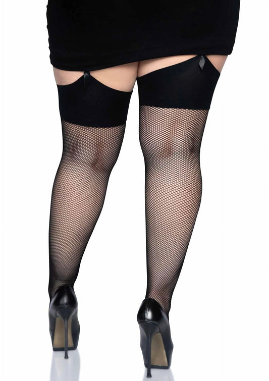 Beste vandaag nog: Plus Elastane Fishnet Stockings - bij Happytoys Sexshop: online sex shop for Feeling Happy & Easy 😊