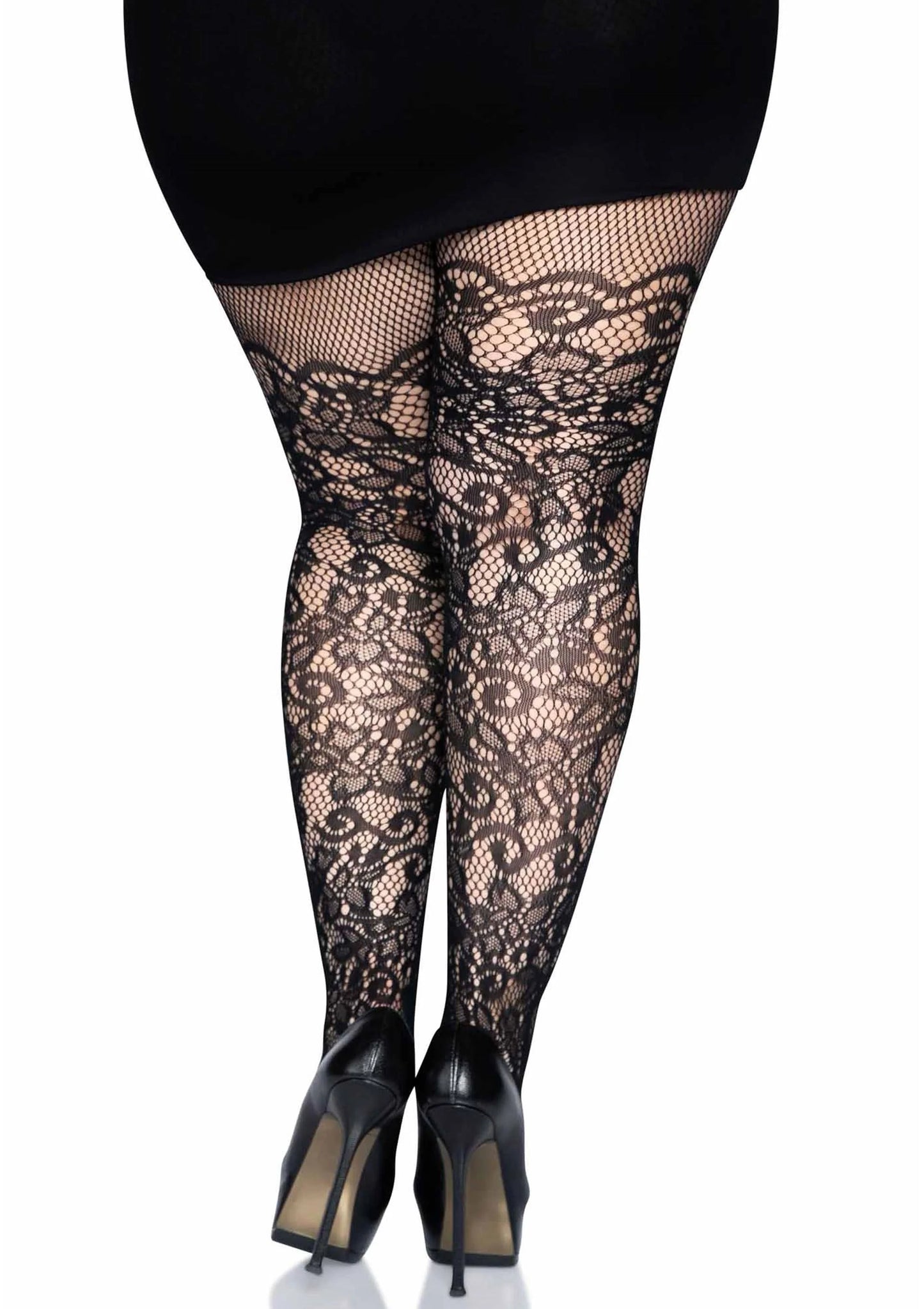 Beste vandaag nog: Plus Floral Vine Net Pantyhose - bij Happytoys Sexshop: online sex shop for Feeling Happy & Easy π
