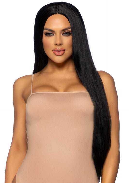 Beste vandaag nog: Long Straight Center Part Wig - bij Happytoys Sexshop: online sex shop for Feeling Happy & Easy 😊