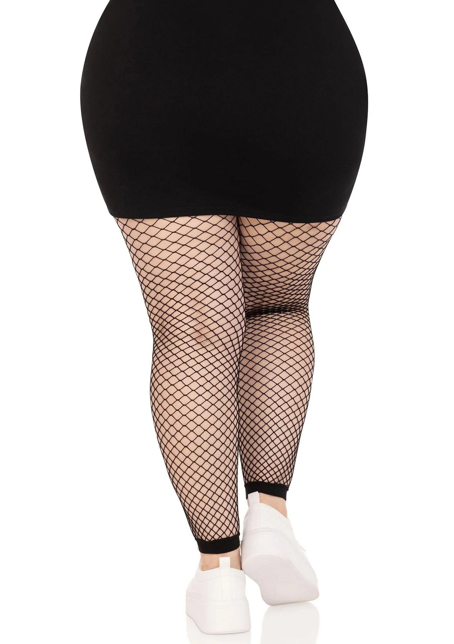 Beste vandaag nog: Plus Industrial Net Footless Tights - bij Happytoys