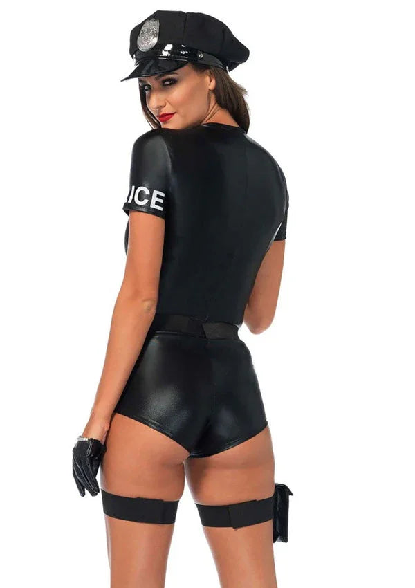 Beste vandaag nog: Flirty Five - 0 Cop Romper by Leg Avenue - bij Happytoys Sexshop: online sex shop for Feeling Happy & Easy ๐