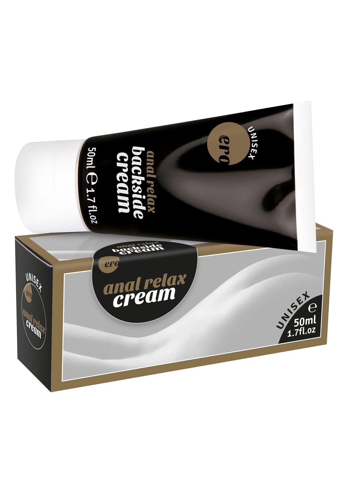 Bestel: Anal Relax Backside Cream 50 ml - bij Happytoys: de erotische sex webshop | liever Happy dan Easy βββββ - Default Title - 90346 - NATUREL - 50