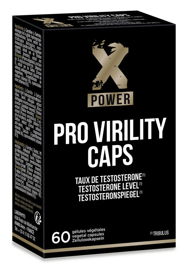 Beste vandaag nog: Pro Virility Caps 60 pcs by Labophyto - bij Happytoys - Default Title - 91056 - NATUREL