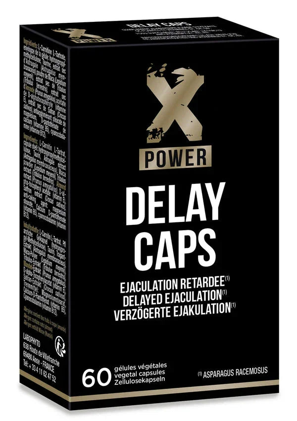 Beste vandaag nog: X Power Delay Caps 60 pcs by Labophyto - bij Happytoys - Default Title - 91059 - NATUREL