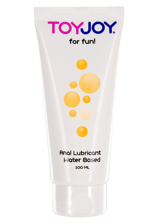 ToyJoy anale glijmiddel in knijptube, op waterbasis, 100 ml.