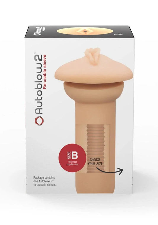 2+ Vagina Sleeve B by Autoblow - Happytoys Sexshop: online sex shop for Feeling Happy & Easy π - Discreet geleverd