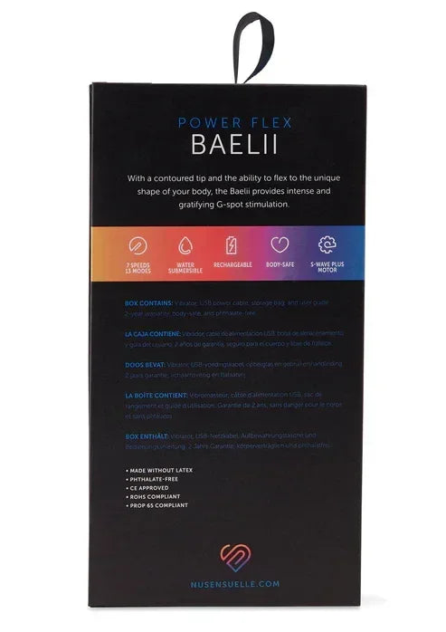 BaeliiPowerFlexVibratorbyNuSensuelle9 @ Happytoys Sexshop: online sex shop for Feeling Happy & Easy ๐ the erotic store owned by a woman
