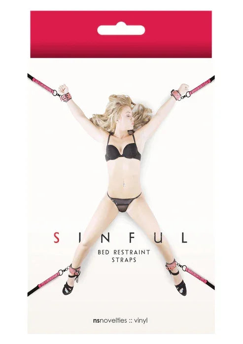 BedRestraintStrapsbyNSNovelties4 @ Happytoys Sexshop: online sex shop for Feeling Happy & Easy š the erotic store owned by a woman