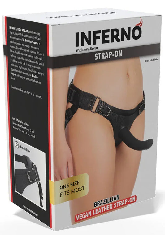 Brazillian Deluxe Strap-On by Hidden Desire - Happytoys Sexshop: online sex shop for Feeling Happy & Easy π - Discreet geleverd