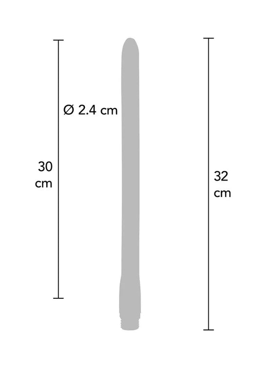 Buttocks The Streamer Anal Douche 30cm by ToyJoy - Happytoys Sexshop: online sex shop for Feeling Happy & Easy 😊 - Discreet geleverd