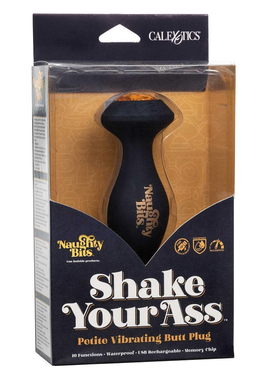 β β CalExotics Naughty Bits Shake Your Ass Petite Vibrating Butt Plug - Happytoys Sexshop: online sex shop for Feeling Happy & Easy π - Discreet geleverd
