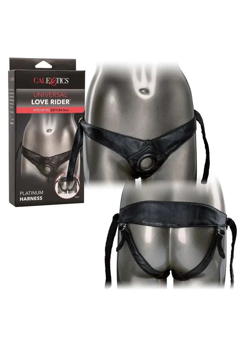 CalExotics Universal Love Rider Platinum Harness - Happytoys Sexshop: online sex shop for Feeling Happy & Easy π - Discreet geleverd