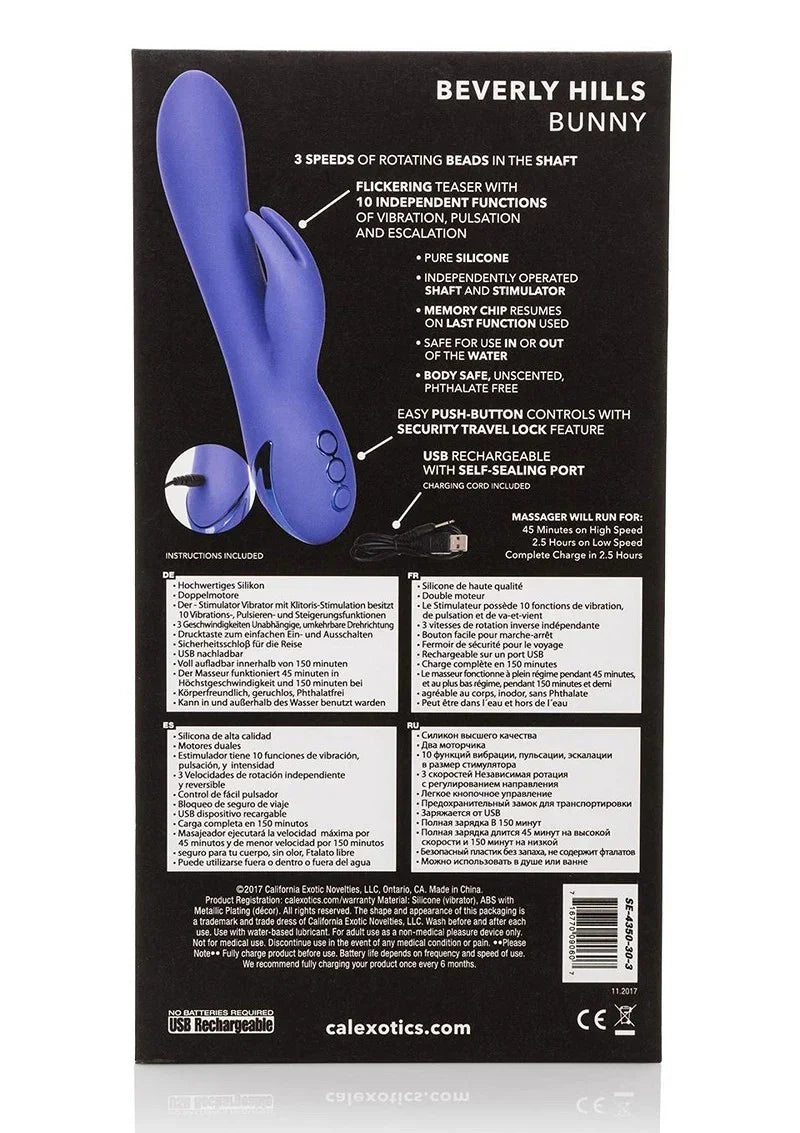 CalExoticsCaliforniaDreamingBeverlyHillsBunny4 @ Happytoys Sexshop: online sex shop for Feeling Happy & Easy π the erotic store owned by a woman