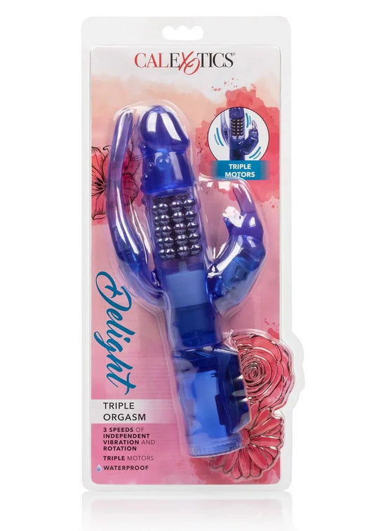 β CalExotics Delight Triple Orgasm vibrator - Happytoys Sexshop: online sex shop for Feeling Happy & Easy π - Discreet geleverd