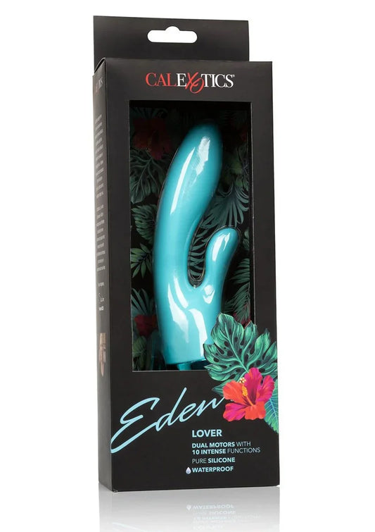 ♀ CalExotics Eden Lover double vibrator - Happytoys Sexshop: online sex shop for Feeling Happy & Easy 😊 - Discreet geleverd