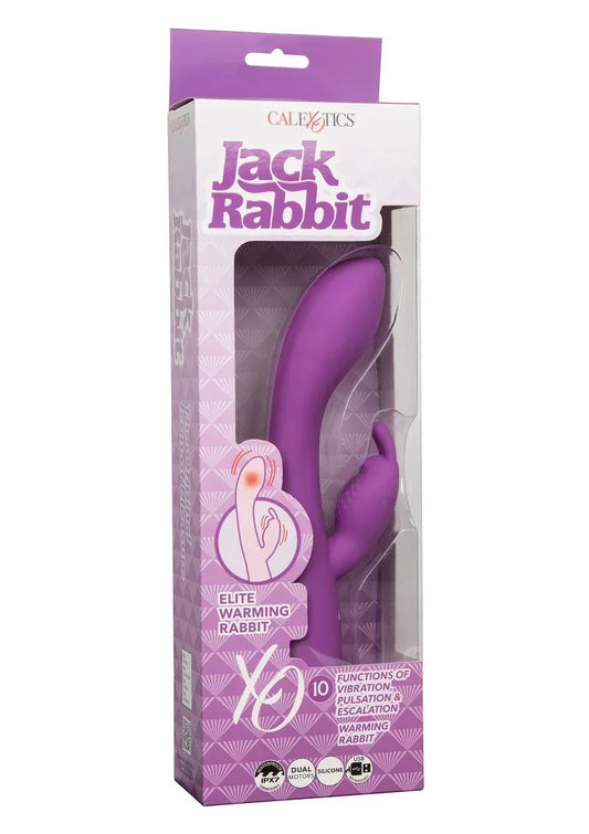 ♀ CalExotics Jack Rabbit Elite Thrusting Rabbit vibrator - Happytoys Sexshop: online sex shop for Feeling Happy & Easy 😊 - Discreet geleverd