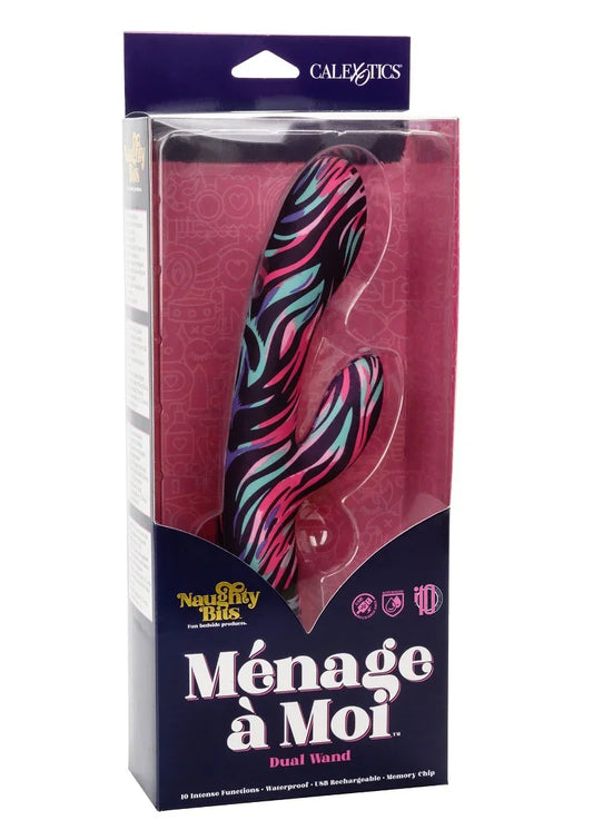 ♀ CalExotics Naughty Bits Ménage à Moi Dubbele Wand - Happytoys Sexshop: online sex shop for Feeling Happy & Easy 😊 - Discreet geleverd