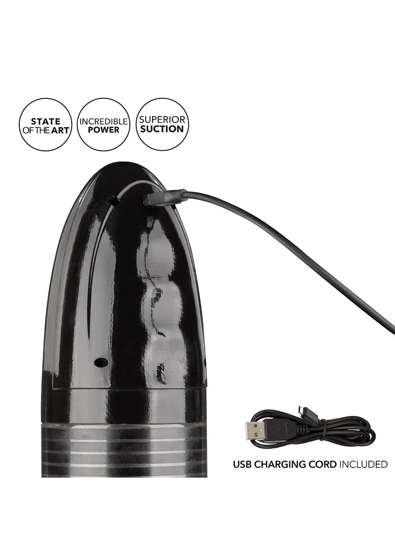 Optimum Series Executive Automatic Smart Pump by CalExotics - Happytoys Sexshop: online sex shop for Feeling Happy & Easy 😊 - Discreet geleverd