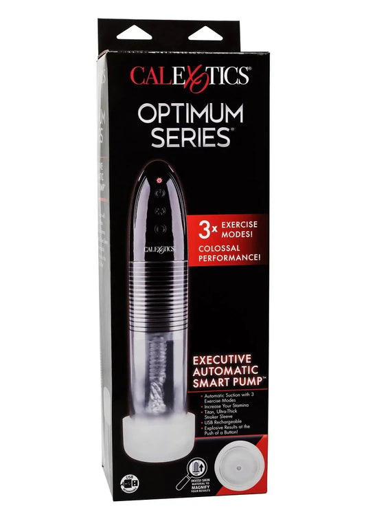 Optimum Series Executive Automatic Smart Pump by CalExotics - Happytoys Sexshop: online sex shop for Feeling Happy & Easy π - Discreet geleverd