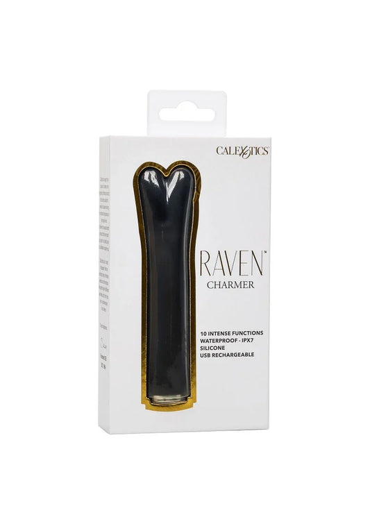 Raven Charmer Massager by CalExotics - Happytoys Sexshop: online sex shop for Feeling Happy & Easy 😊 - Discreet geleverd