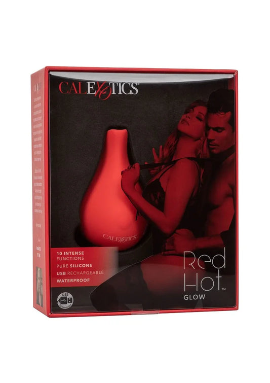 ♀ CalExotics Red Hot Red Hot Glow - Happytoys Sexshop: online sex shop for Feeling Happy & Easy 😊 - Discreet geleverd